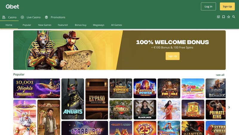 Qbet casino online - Ontdek de Veelbelovende Bonus van QBet Casino zonder Storting in Nederland